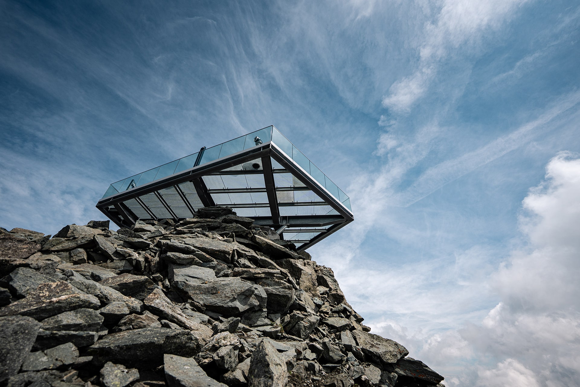 mjd architectes sa - architecture, design, projet, réalisation, haute-nendaz, valais, suisse, plateforme panoramique du mont-fort